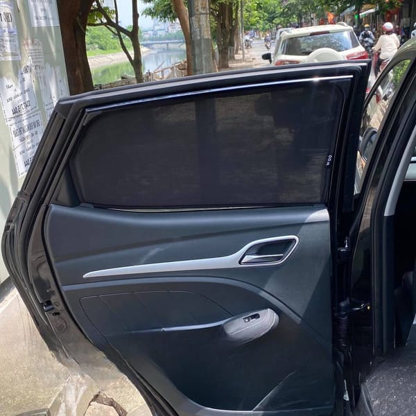MG ZS custom-fit car window sun shades — photo 1