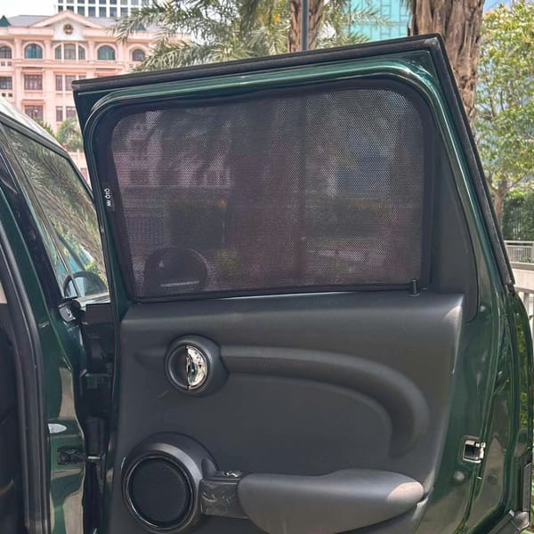 MINI COOPER S 2017-2021 custom-fit car window sun shades — photo 4