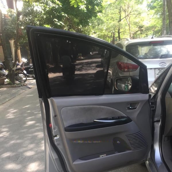 MITSUBISHI GRANDIS custom-fit car window sun shades — photo 4