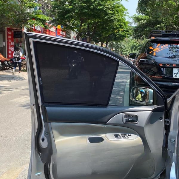 MITSUBISHI LANCER custom-fit car window sun shades — photo 6