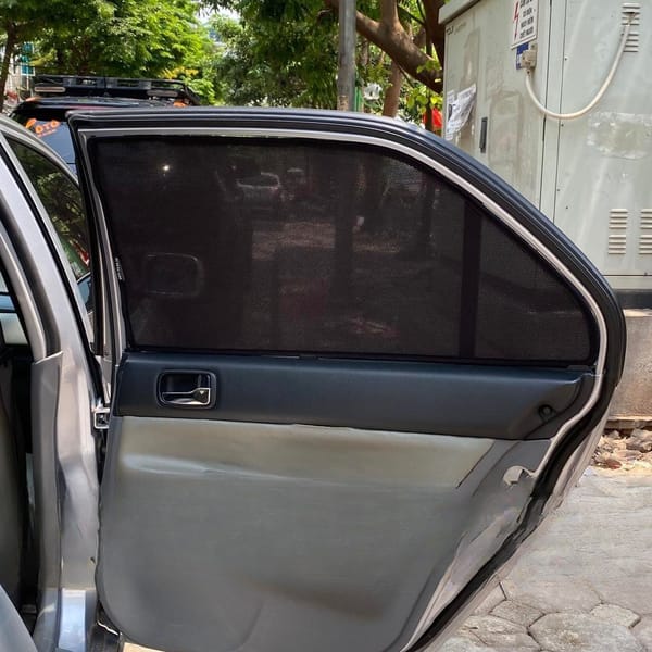 MITSUBISHI LANCER custom-fit car window sun shades — photo 7