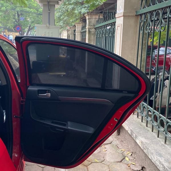 MITSUBISHI LANCER custom-fit car window sun shades — photo 13