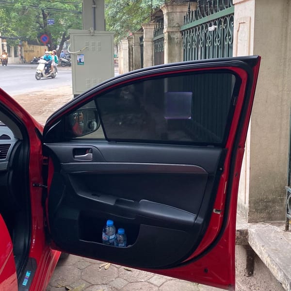 MITSUBISHI LANCER custom-fit car window sun shades — photo 14