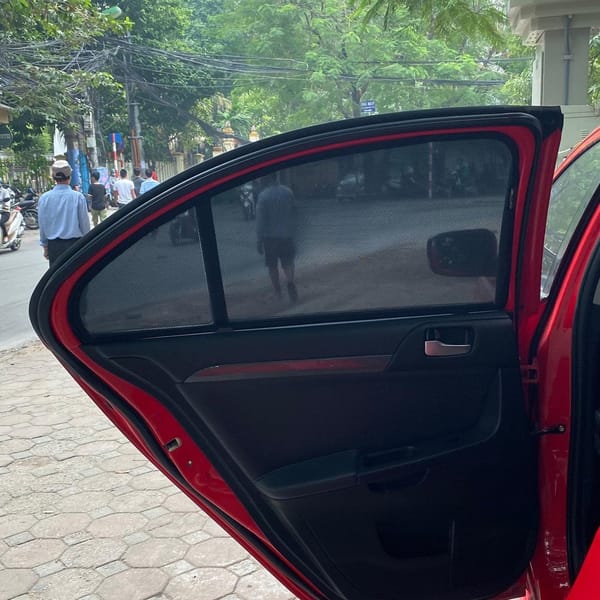 MITSUBISHI LANCER custom-fit car window sun shades — photo 15