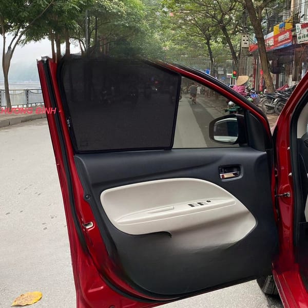 MITSUBISHI MIRAGE 2010-2017 custom-fit car window sun shades — photo 2