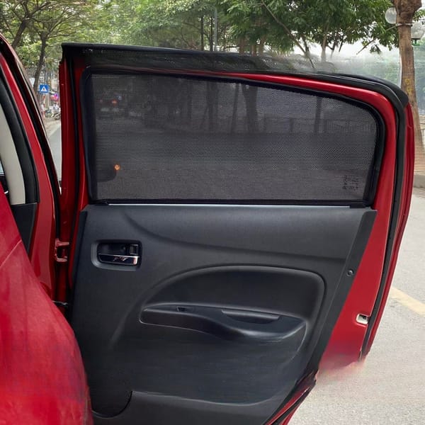 MITSUBISHI MIRAGE 2010-2017 custom-fit car window sun shades — photo 3