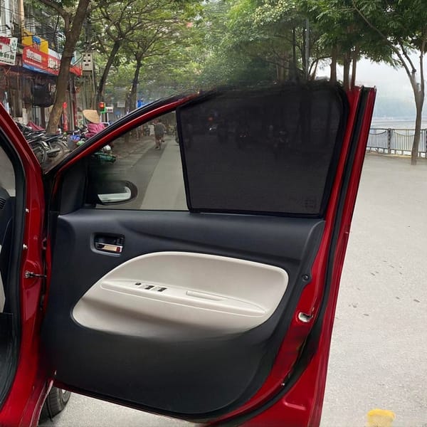 MITSUBISHI MIRAGE 2010-2017 custom-fit car window sun shades — photo 4