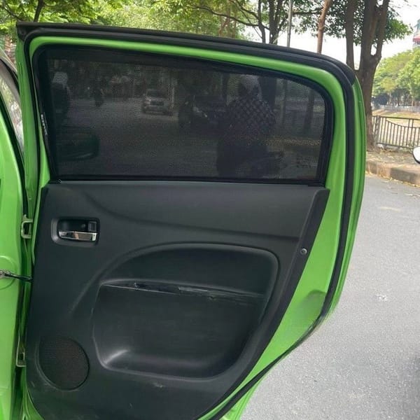 MITSUBISHI MIRAGE 2010-2017 custom-fit car window sun shades — photo 7