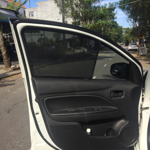 MITSUBISHI MIRAGE 2018-2021 custom-fit car window sun shades — photo 2