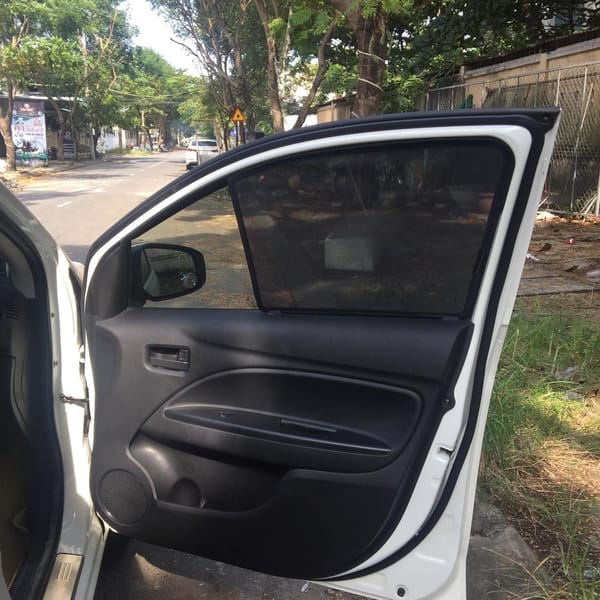 MITSUBISHI MIRAGE 2018-2021 custom-fit car window sun shades — photo 4