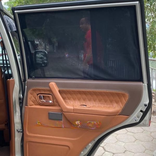MITSUBISHI PAJERO V45 1994-1999 custom-fit car window sun shades — photo 7