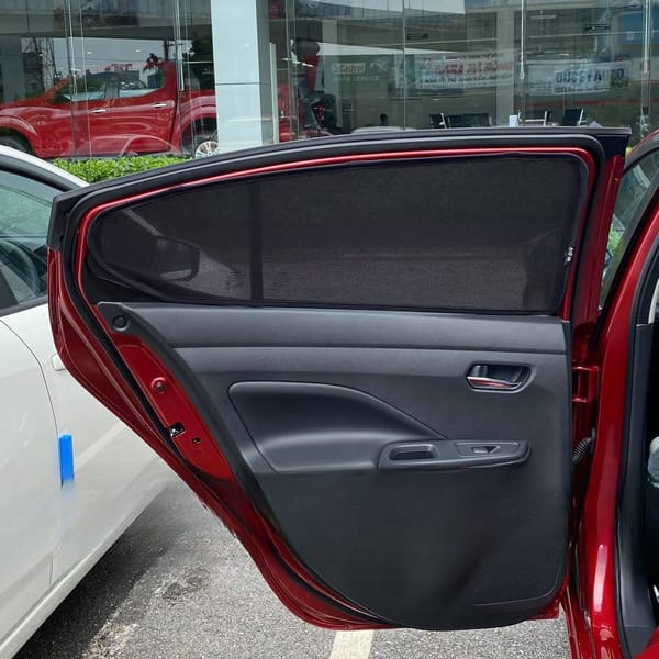 NISSAN ALMERA custom-fit car window sun shades — photo 4
