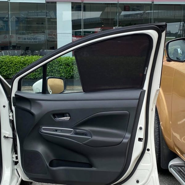 NISSAN ALMERA custom-fit car window sun shades — photo 10