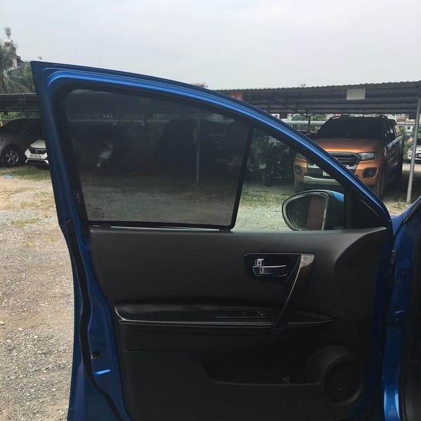 NISSAN QASHQAI 5 seats custom-fit car window sun shades — photo 2