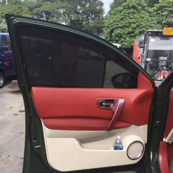 NISSAN QASHQAI 7 seats custom-fit car window sun shades — photo 2