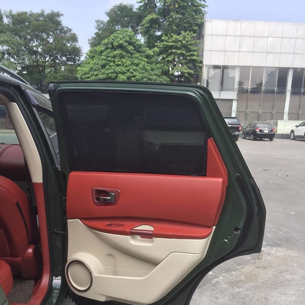NISSAN QASHQAI 7 seats custom-fit car window sun shades — photo 3