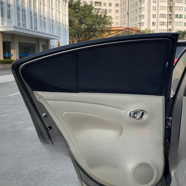 NISSAN SUNNY custom-fit car window sun shades — photo 3
