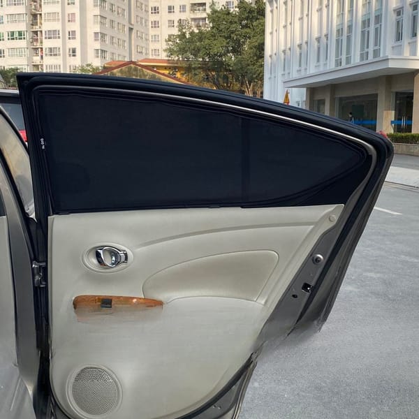 NISSAN SUNNY custom-fit car window sun shades — photo 5