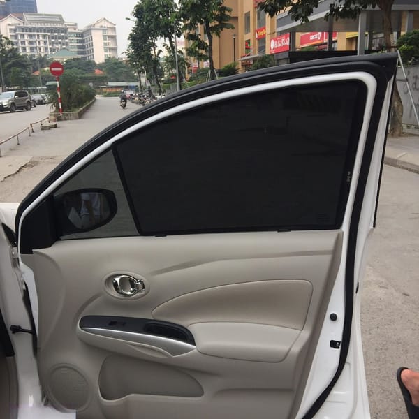 NISSAN SUNNY custom-fit car window sun shades — photo 11