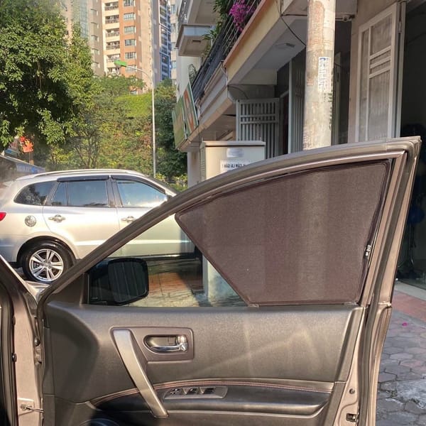 NISSAN X-TRAIL custom-fit car window sun shades — photo 4