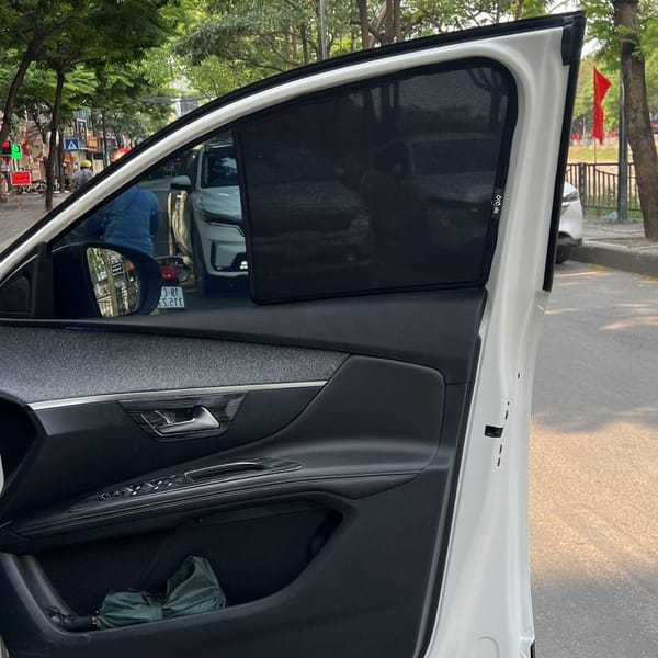 PEUGEOT 3008 2016-2020 custom-fit car window sun shades — photo 4