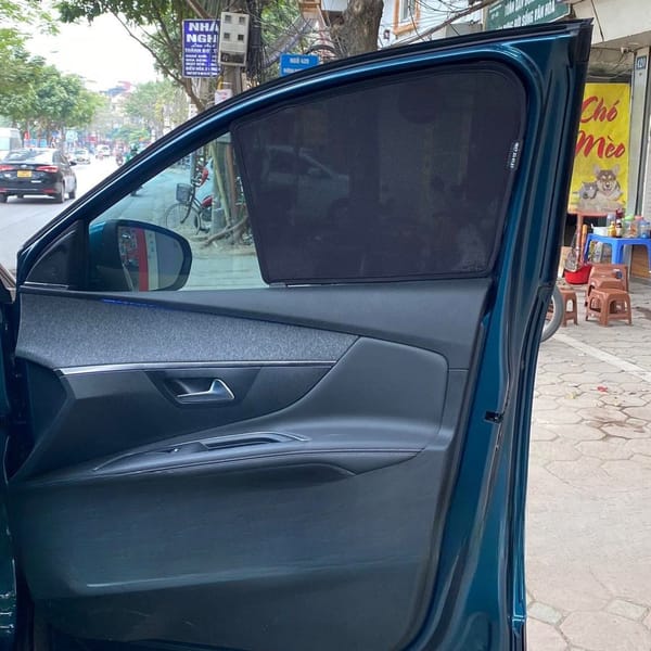PEUGEOT 5008 custom-fit car window sun shades — photo 15