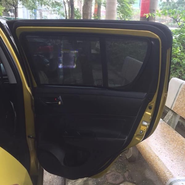 SUZUKI SWIFT 2014-2018 custom-fit car window sun shades — photo 5