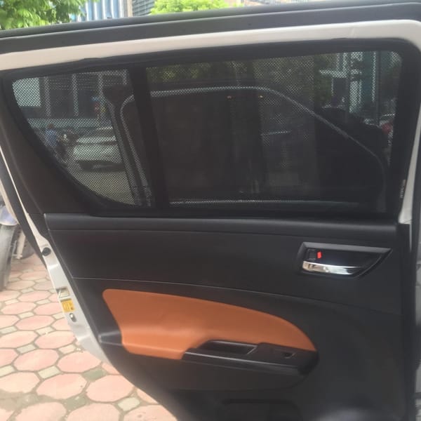 SUZUKI SWIFT 2014-2018 custom-fit car window sun shades — photo 9