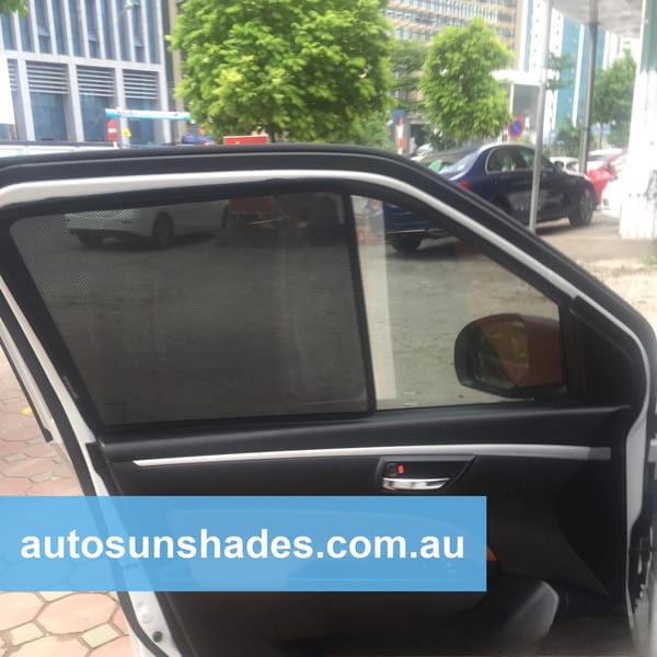 SUZUKI SWIFT 2014-2018 custom-fit car window sun shades — photo 10