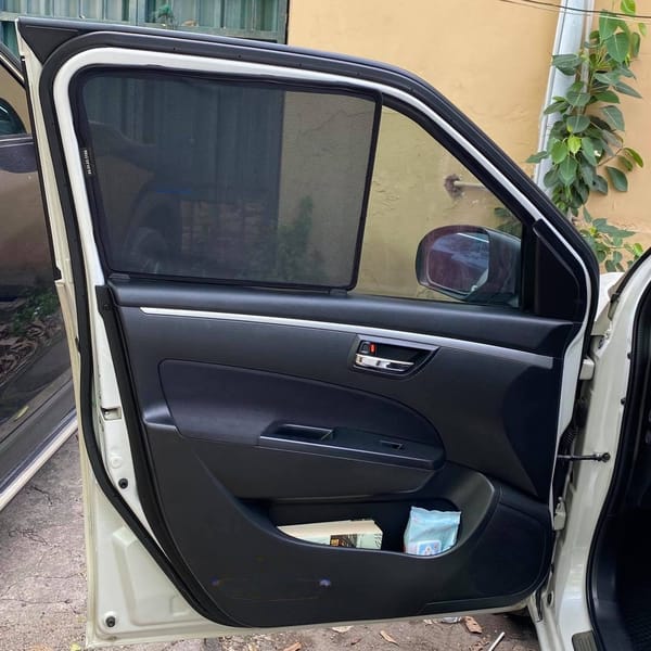 SUZUKI SWIFT 2014-2018 custom-fit car window sun shades — photo 14