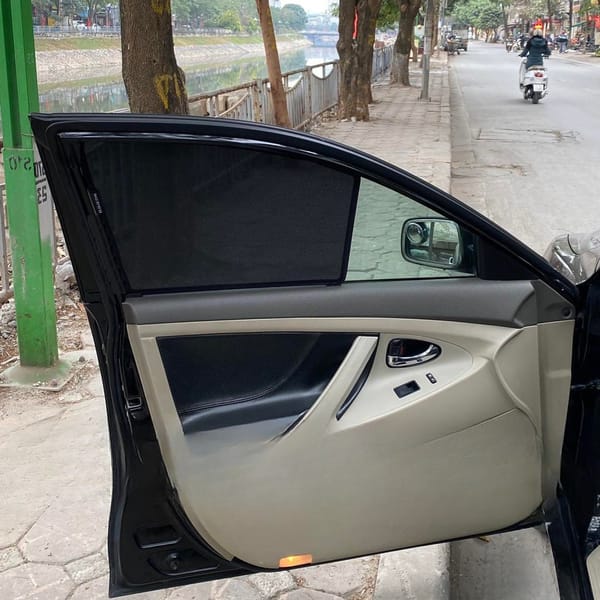 TOYOTA CAMRY 2007-2012 custom-fit car window sun shades — photo 2