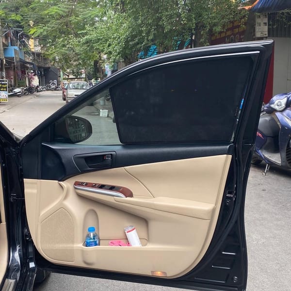 TOYOTA CAMRY 2012-2017 custom-fit car window sun shades — photo 6