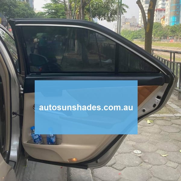 TOYOTA CAMRY 2012-2017 custom-fit car window sun shades — photo 7