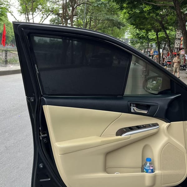 TOYOTA CAMRY 2012-2017 custom-fit car window sun shades — photo 10