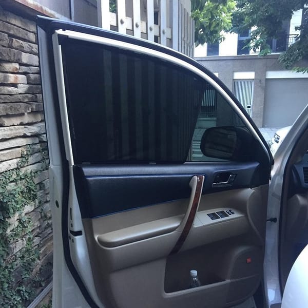 TOYOTA KLUGER 2008-2014 custom-fit car window sun shades — photo 4