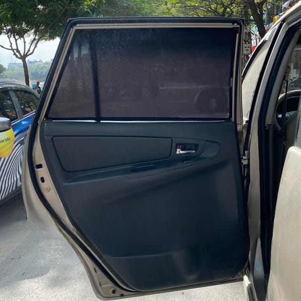 TOYOTA INNOVA 2006-2015 custom-fit car window sun shades — photo 4