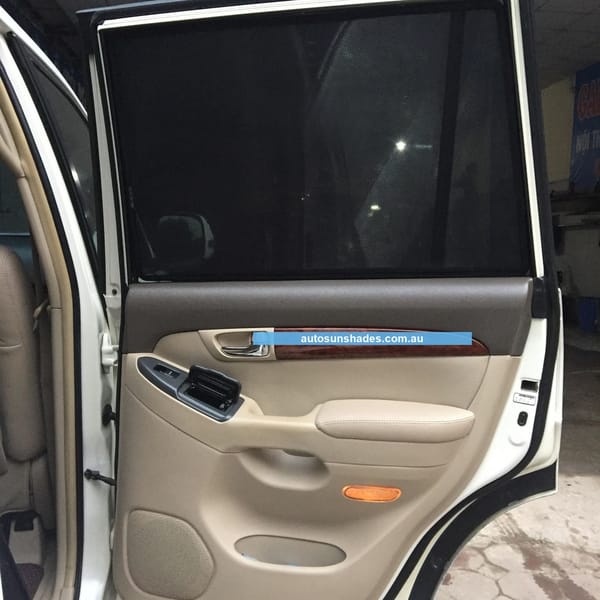 TOYOTA LAND CRUISER PRADO 2004-2010 custom-fit car window sun shades — photo 3