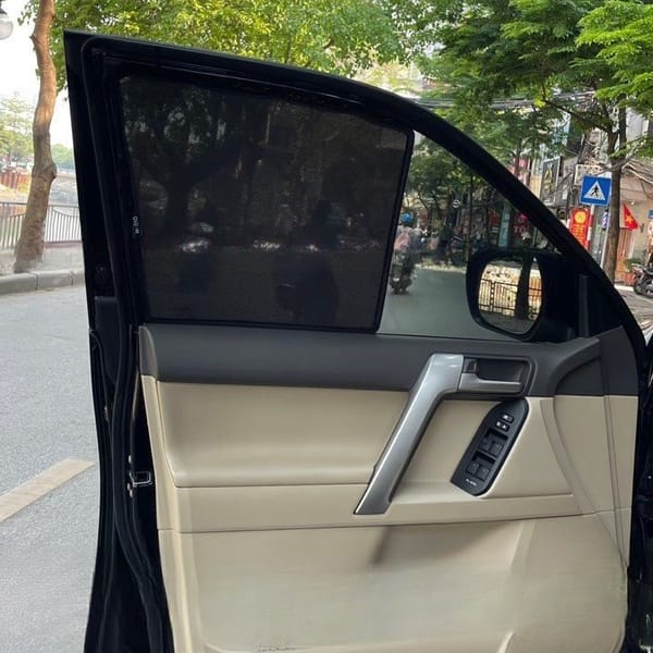 TOYOTA LAND CRUISER PRADO 2011-2022 custom-fit car window sun shades — photo 2