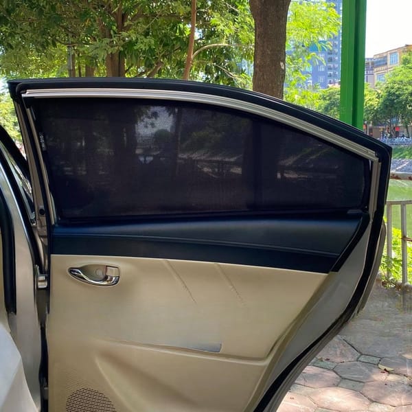 TOYOTA YARIS SEDAN / VIOS 2013-2018 custom-fit car window sun shades — photo 3