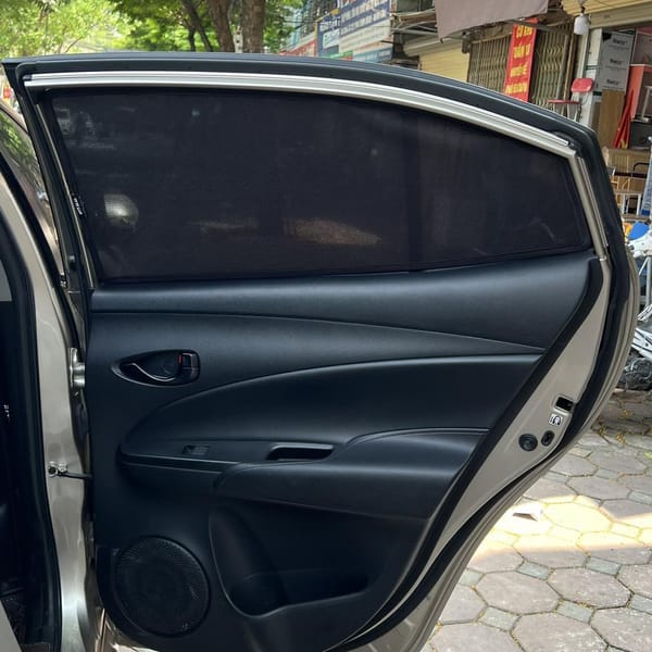TOYOTA YARIS SEDAN / VIOS 2019-2023 custom-fit car window sun shades — photo 3