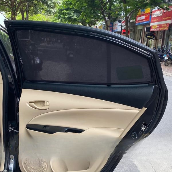 TOYOTA YARIS SEDAN / VIOS 2019-2023 custom-fit car window sun shades — photo 5