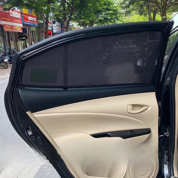 TOYOTA YARIS SEDAN / VIOS 2019-2023 custom-fit car window sun shades — photo 7