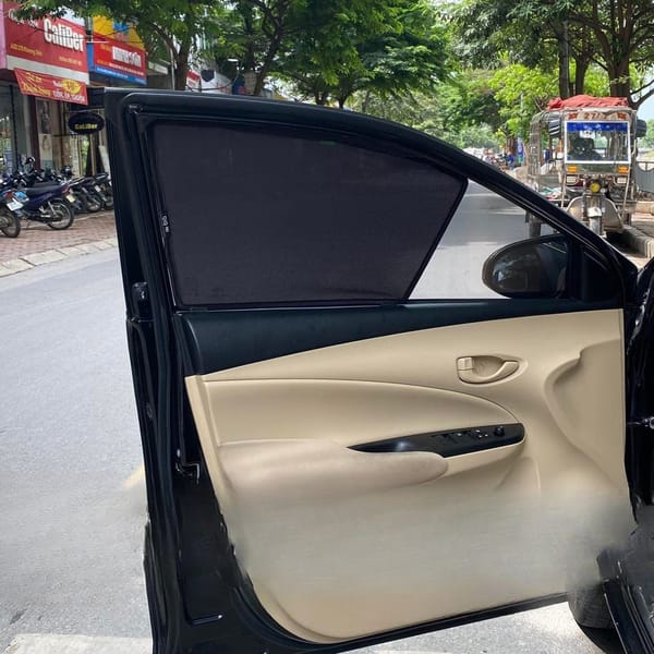 TOYOTA YARIS SEDAN / VIOS 2019-2023 custom-fit car window sun shades — photo 8