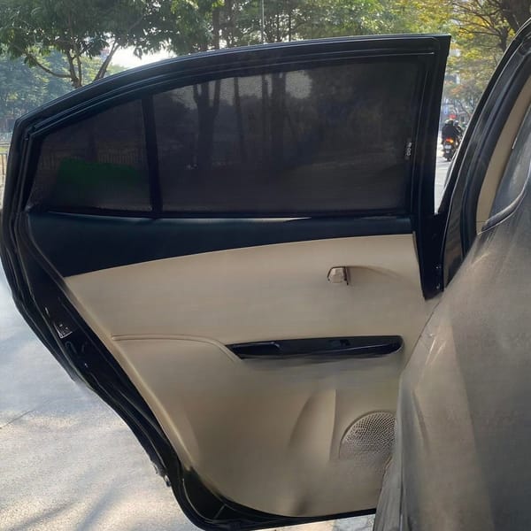 TOYOTA YARIS SEDAN / VIOS 2019-2023 custom-fit car window sun shades — photo 9