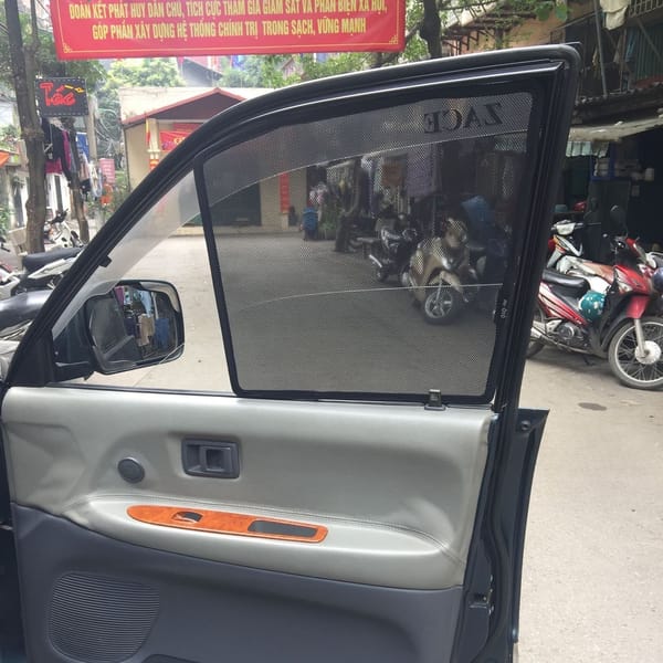 TOYOTA ZACE custom-fit car window sun shades — photo 5