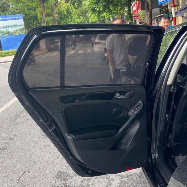 VOLKSWAGEN GOLF custom-fit car window sun shades — photo 1