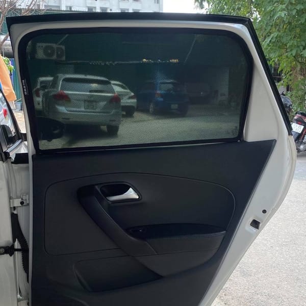 VOLKSWAGEN POLO HATCHBACK 2009-2017 custom-fit car window sun shades — photo 3