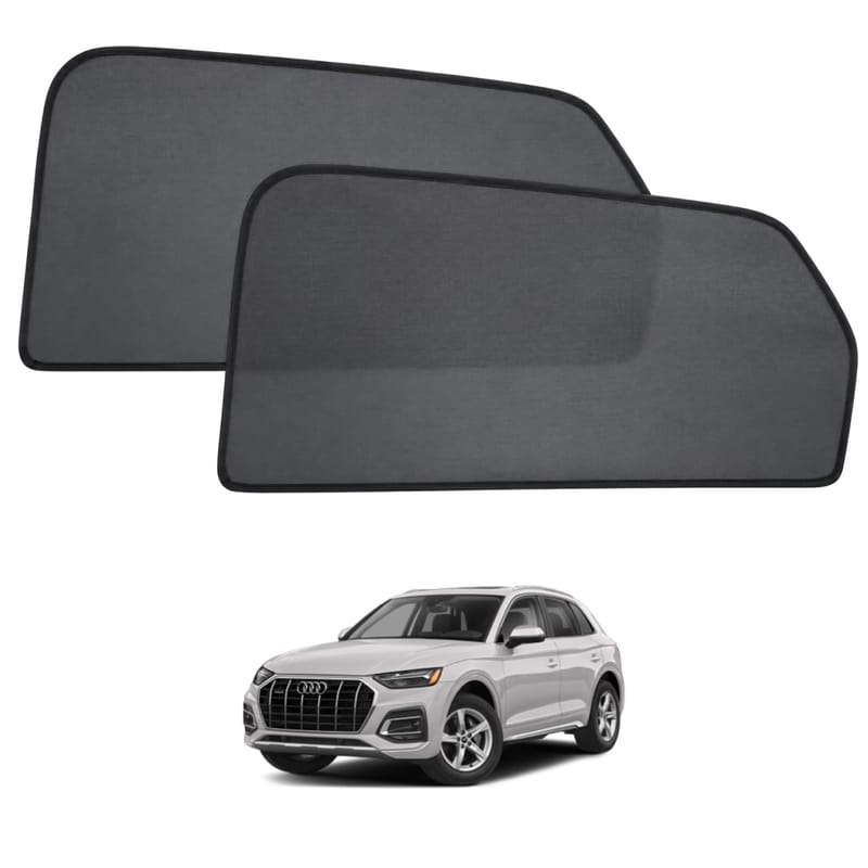 AUDI Q5 2018-2024 custom-fit magnetic car window sun shades