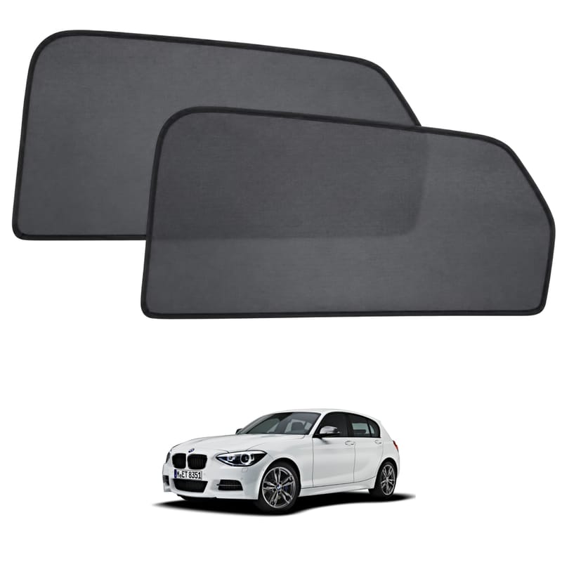 BMW 118i custom-fit magnetic car window sun shades