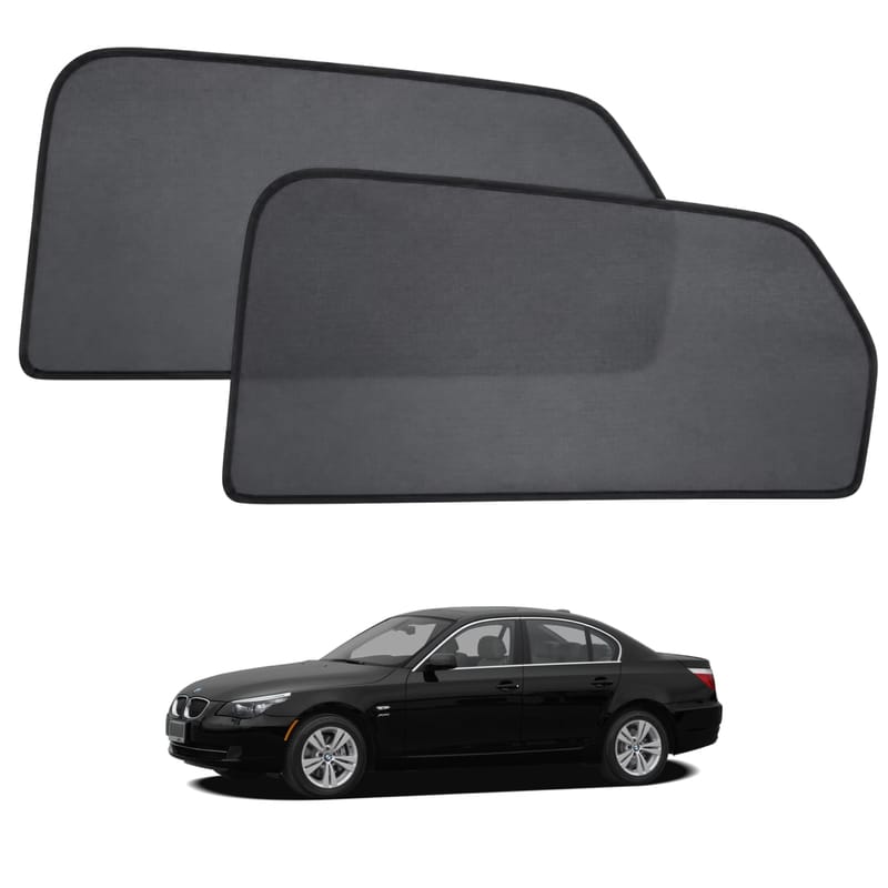 BMW 520i 2006-2009 custom-fit magnetic car window sun shades